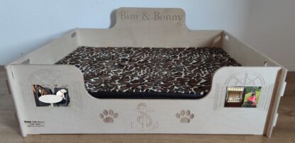 Hundebett aus Holz  Stecksystem Landhausstil – Bild 5