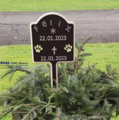 Gedenktafel Grabkreuz Wetterfest