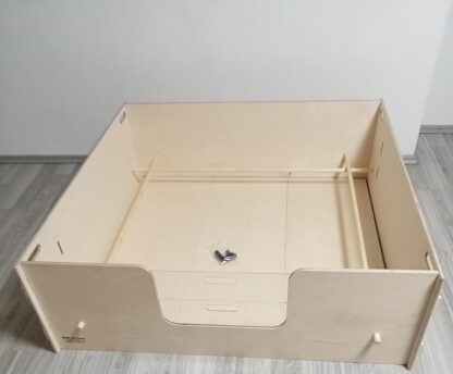 Wurfkiste Wurfbox Stecksystem 120 x 120 x 40 cm – Bild 6