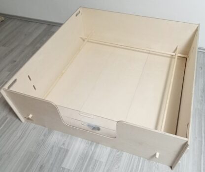 Wurfkiste Wurfbox Stecksystem 120 x 120 x 40 cm