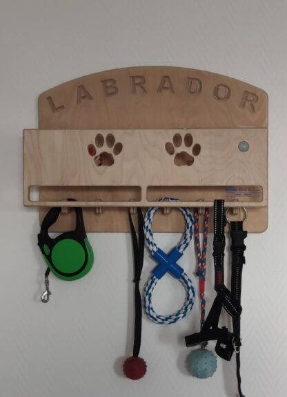 Hundegarderobe Labrador Hundeleinen Garderobe  Leinenplatz – Bild 2