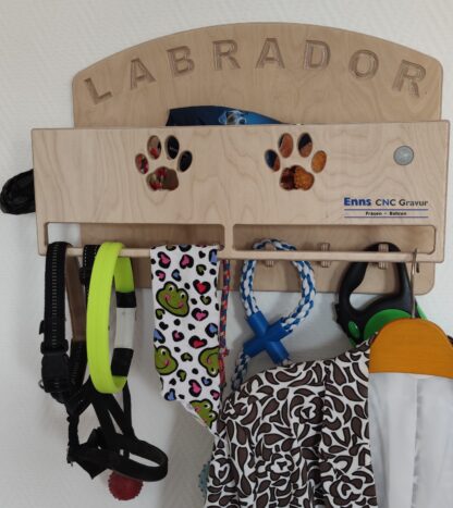 Hundegarderobe Labrador Hundeleinen Garderobe  Leinenplatz – Bild 6