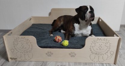 Hundebett aus Holz  Stecksystem Landhausstil – Bild 5