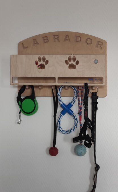 Hundegarderobe Labrador Hundeleinen Garderobe  Leinenplatz – Bild 3