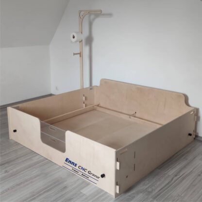 Wurfkiste Wurfbox Stecksystem 160 x 140 x 40 cm – Bild 3