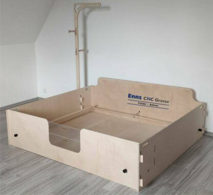 Wurfkiste Wurfbox Stecksystem 140 x 140 x 40 cm – Bild 8