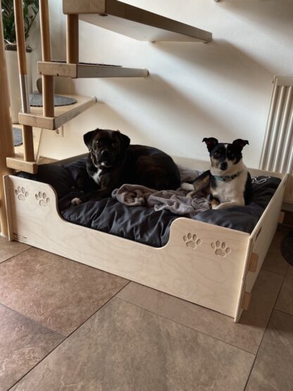 Hundebett aus Holz  Stecksystem Landhausstil – Bild 2