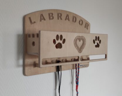 Labrador Garderobe Hundegarderobe Leinenplatz – Bild 9