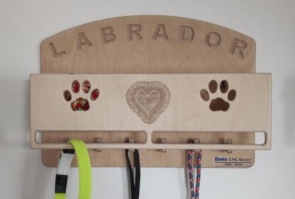 Labrador Garderobe Hundegarderobe Leinenplatz – Bild 6