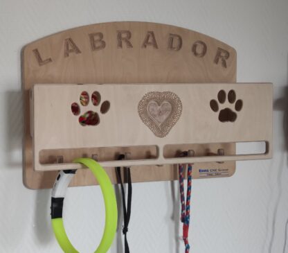 Labrador Garderobe Hundegarderobe Leinenplatz – Bild 8