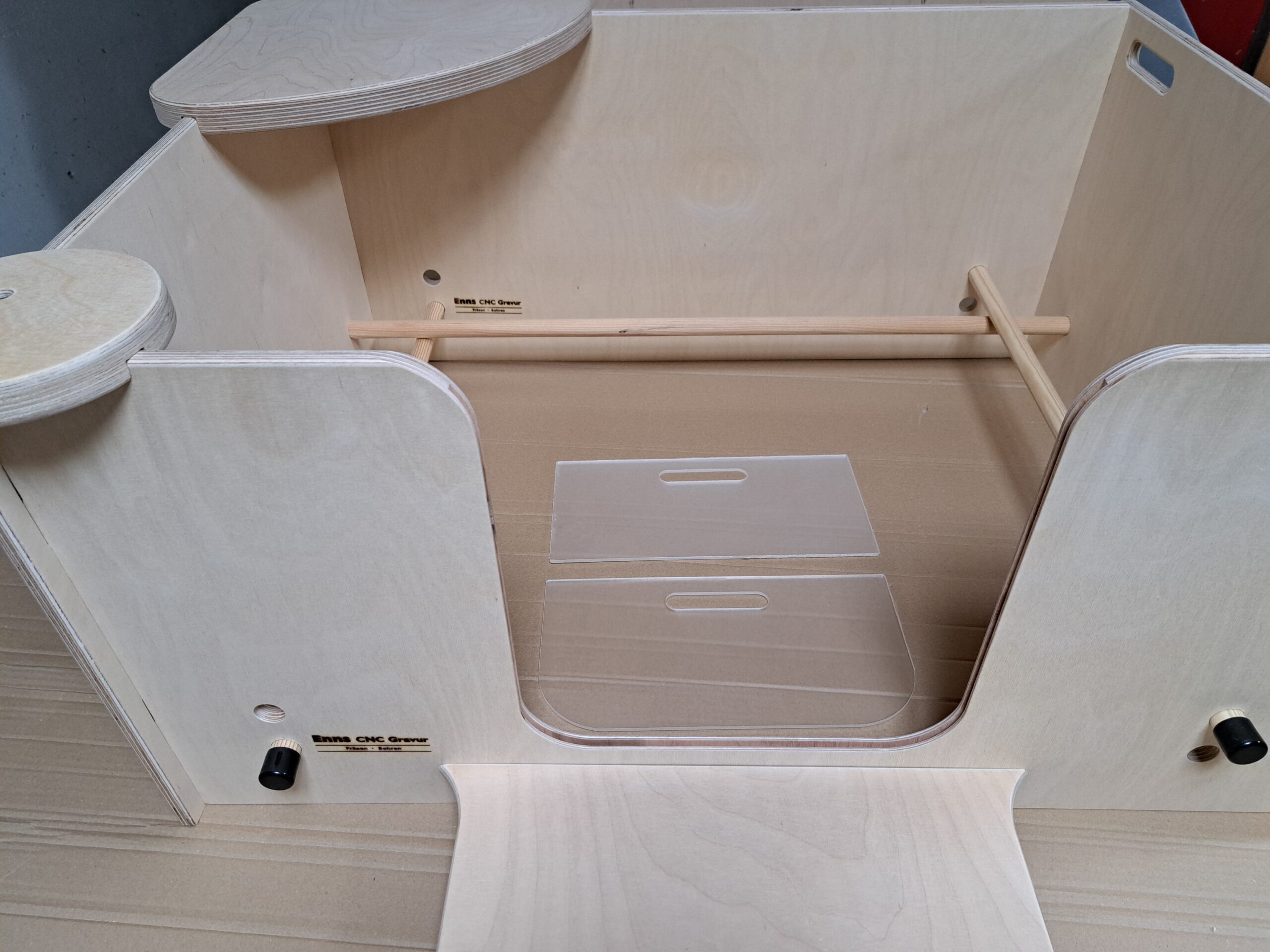 Wurfkiste Welpenkiste Stecksystem 100 x 100 x 40 cm – Bild 5