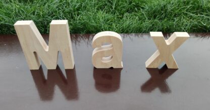 3D-Holzbuchstaben aus Multiplex Buche – Bild 8