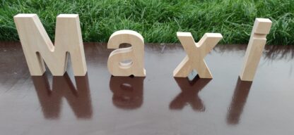 3D-Holzbuchstaben aus Multiplex Buche – Bild 7
