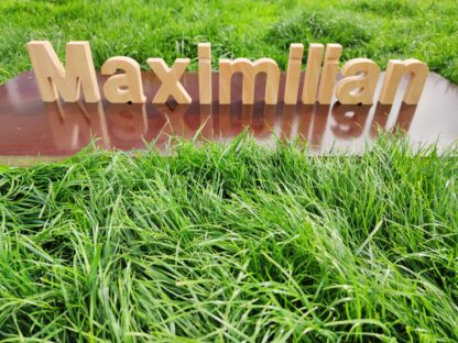 3D-Holzbuchstaben aus Multiplex Buche – Bild 4