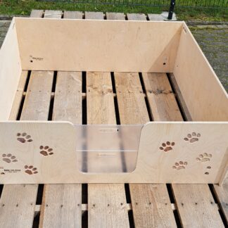 Wurfkiste Wurfbox Stecksystem 120 x 120 x 40 cm